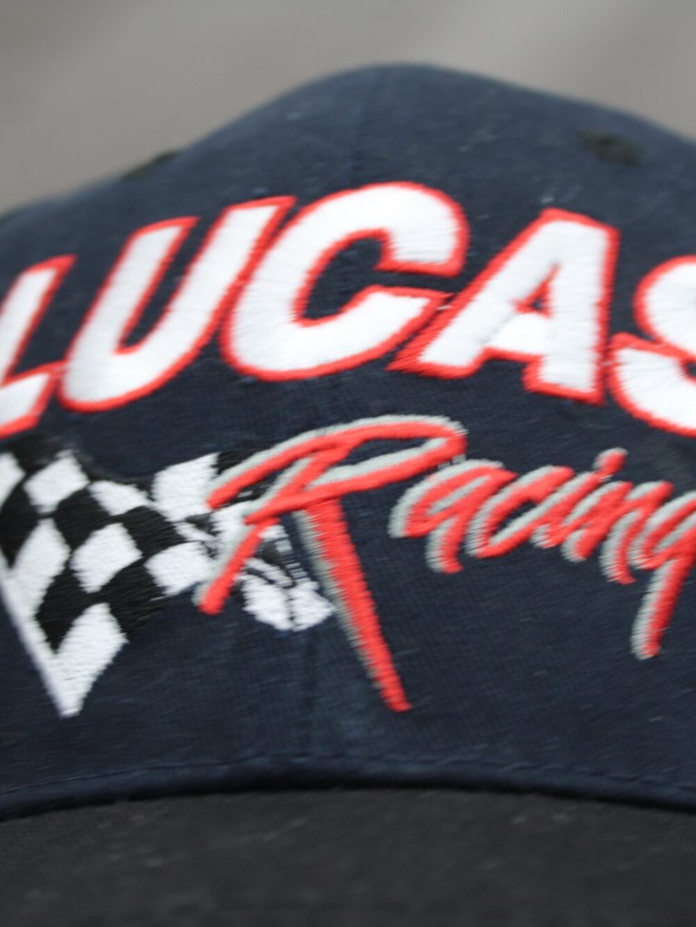 Car Racing Hat - Lucas Oil Racing - Adult Gripback - Picture 2 of 8